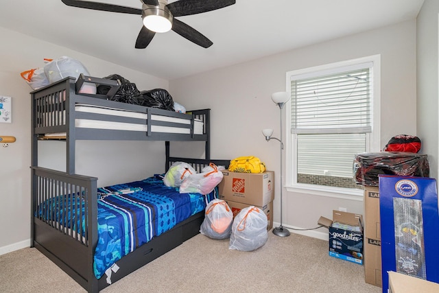 1353 Dominion Trl, Hebron, KY 41048 - bedroom featuring carpet floors and ceiling fan