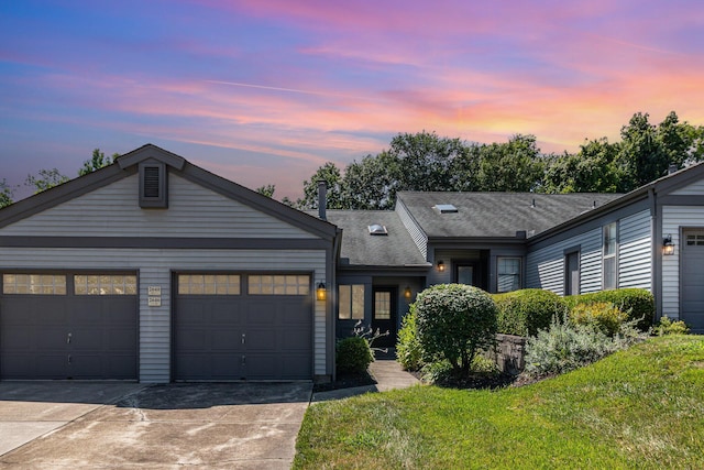2646 Bryan Station Ln, Crestview Hills, KY 41017 - single story home featuring concrete driveway, an attached garage, and a lawn
