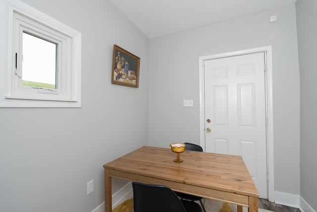 21141/2 Glenway Ave, Covington, KY 41014 - dining space with baseboards and a desk