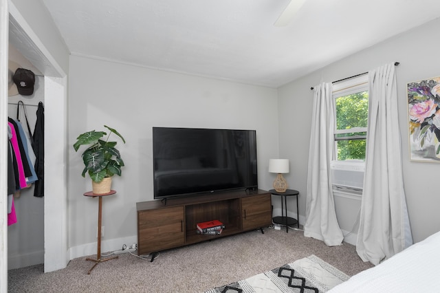 21141/2 Glenway Ave, Covington, KY 41014 - carpeted bedroom with baseboards and ceiling fan