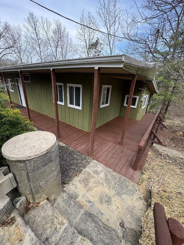 445 Davis Lake Rd # 1, Owenton, KY 40359 - view of wooden terrace