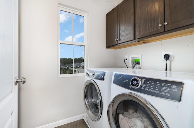 928 Darlington Creek Dr, Alexandria, KY 41001 - laundry room with cabinet space and washer and dryer