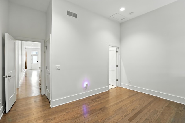 310 W Robbins St, Covington, KY 41011 - unfurnished room with wood finished floors and recessed lighting