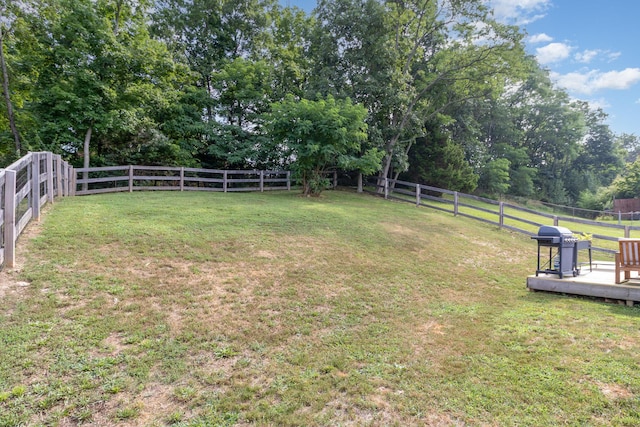 30 Valeside Dr, Covington, KY 41017 - fenced backyard featuring a deck