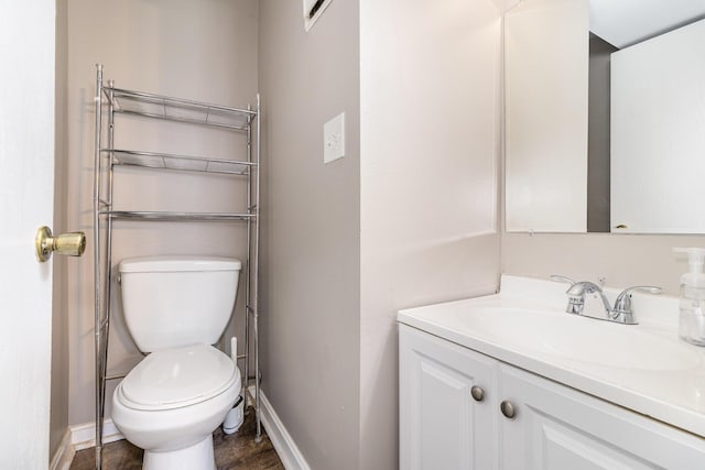 30 Valeside Dr, Covington, KY 41017 - half bathroom with baseboards and vanity