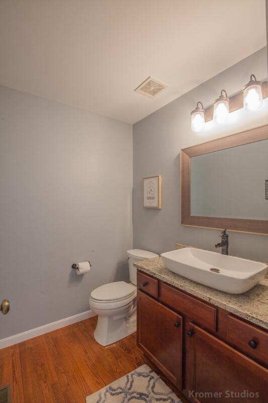 800 Buck Ct, Erlanger, KY 41018 - half bathroom featuring wood finished floors and vanity