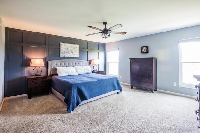 800 Buck Ct, Erlanger, KY 41018 - bedroom featuring light carpet and ceiling fan