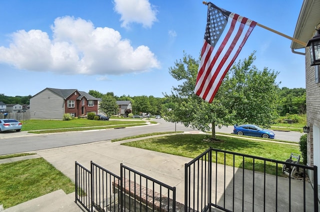 1625 Hogan Ln, Florence, KY 41042 - view of patio featuring a residential view