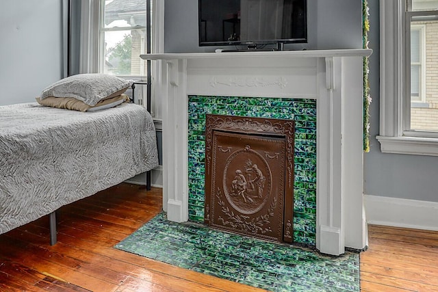3141 Beech Ave, Covington, KY 41015 - bedroom featuring hardwood / wood-style flooring and multiple windows