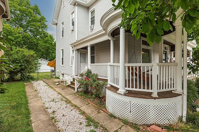 3141 Beech Ave, Covington, KY 41015 - view of side of home with a porch and cooling unit