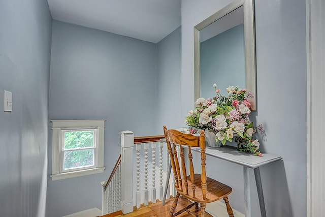 3141 Beech Ave, Covington, KY 41015 - stairs with wood finished floors and a high ceiling
