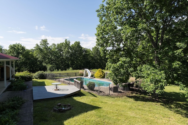 405 Alexander Rd, Crittenden, KY 41030 - view of yard featuring a patio