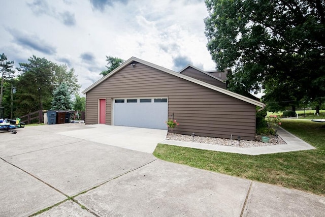 108 Regency Ct, Highland Heights, KY 41076 - view of home's exterior with driveway and an attached garage
