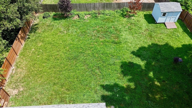2543 Enid Ave, Crescent Springs, KY 41017 - fenced backyard with a shed