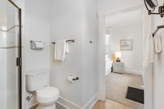 343 Rossford Ave, Fort Thomas, KY 41075 - bathroom with connected bathroom and a shower stall