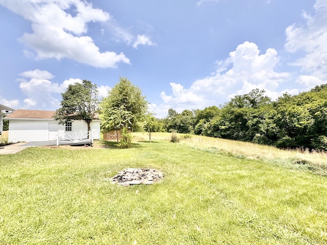 13165 Burns Rd, California, KY 41007 - view of green lawn