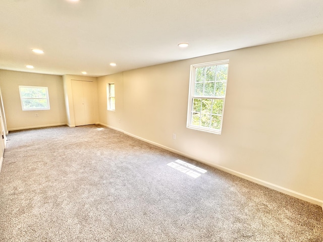 13165 Burns Rd, California, KY 41007 - carpeted empty room with recessed lighting and plenty of natural light