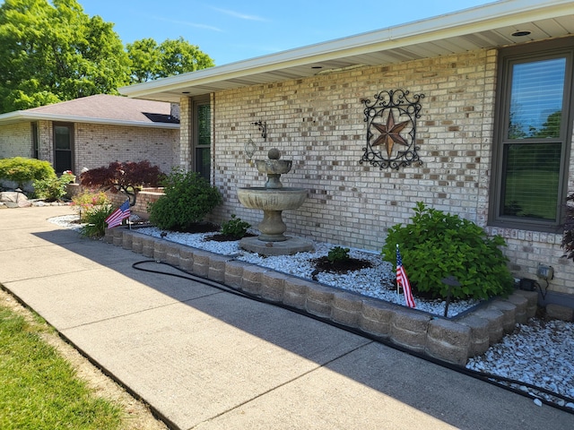 5809 Taylor Mill Rd, Covington, KY 41015 - entrance to property featuring brick siding
