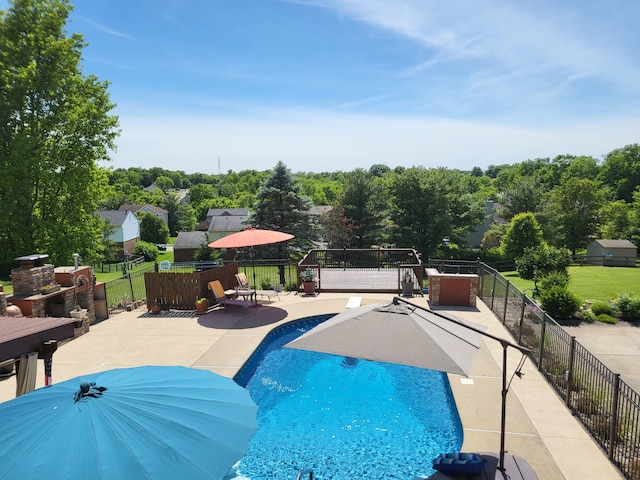5809 Taylor Mill Rd, Covington, KY 41015 - view of swimming pool featuring a patio area
