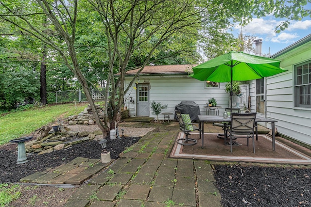 575 Sugar Creek Rd, Dry Ridge, KY 41035 - view of patio / terrace featuring area for grilling and outdoor dining space
