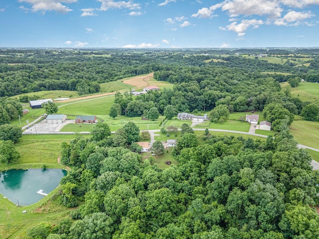 575 Sugar Creek Rd, Dry Ridge, KY 41035 - drone / aerial view of a large body of water and a forest