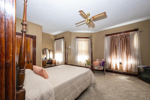 321 6th Ave, Dayton, KY 41074 - bedroom with carpet floors and a ceiling fan