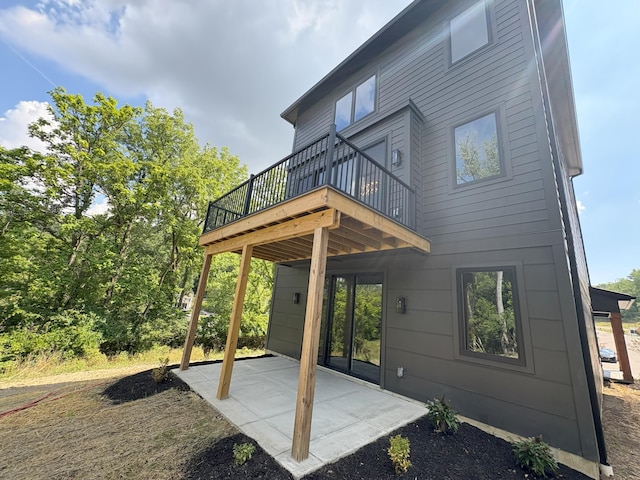 888 Belle Ridge Loop, Bellevue, KY 41073 - view of patio / terrace featuring a deck