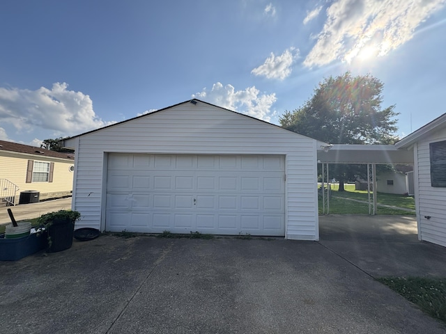 617 Woolery St, Falmouth, KY 41040 - view of detached garage