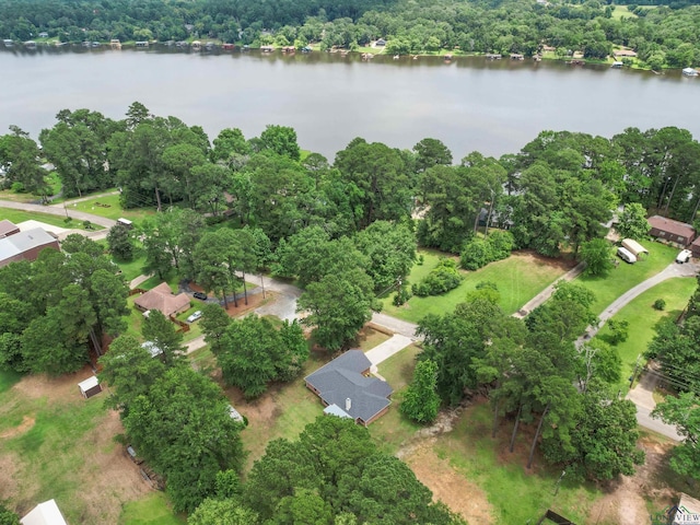 2015 W Lake Dr, Gladewater, TX 75647 - aerial view of property's location with a large body of water