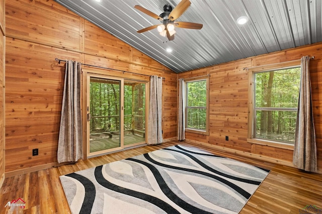 12493 S State Highway 87, Shelbyville, TX 75973 - interior space featuring vaulted ceiling
