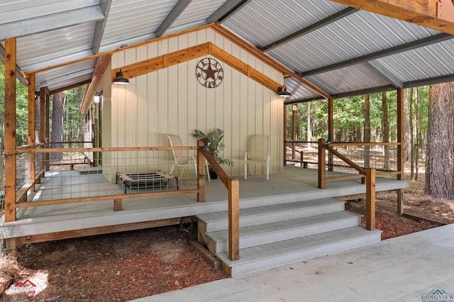 12493 S State Highway 87, Shelbyville, TX 75973 - view of wooden deck