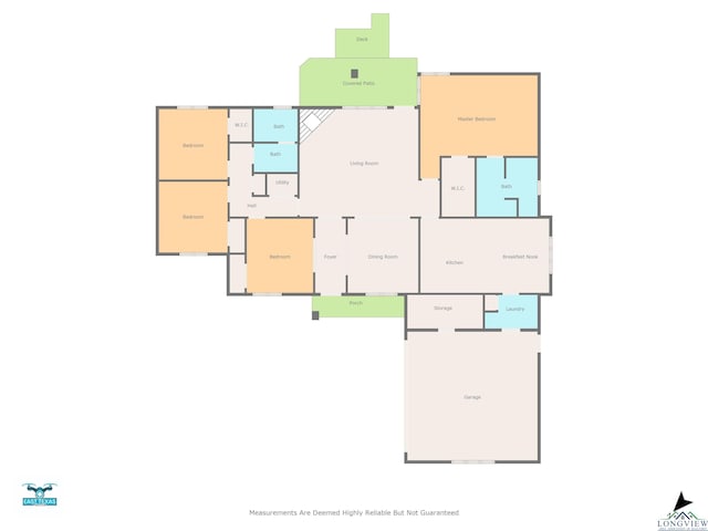 1208 Marigold Ln, Longview, TX 75604 - home floor plan