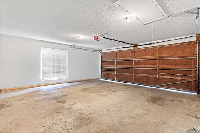 1208 Marigold Ln, Longview, TX 75604 - garage featuring a garage door opener and baseboards