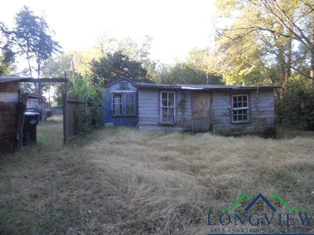 view of back of house