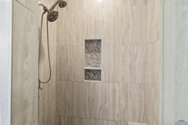 113 Saddle Brook Cir, Hallsville, TX 75650 - bathroom view of tiled shower