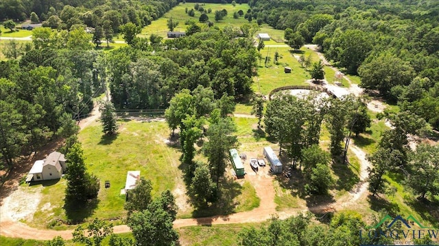 15136 Fm 852, Gilmer, TX 75644 - drone / aerial view of a forest