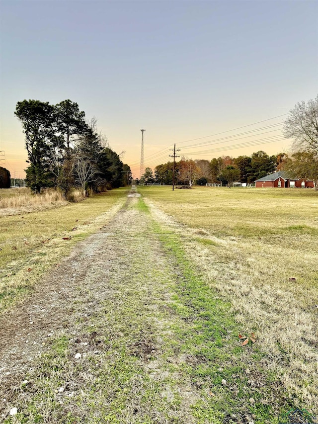 view of road