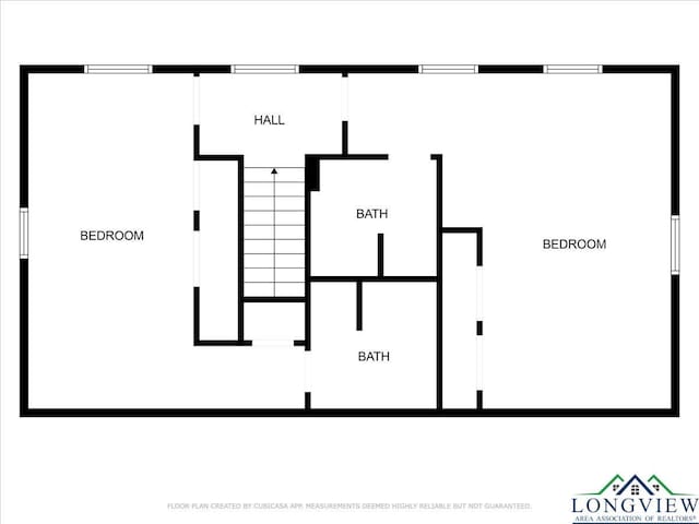 918 S Evenside St, Henderson, TX 75654 - room layout