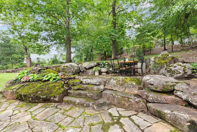 1307 Yates Dr, Longview, TX 75601 - view of yard featuring a patio area and fence