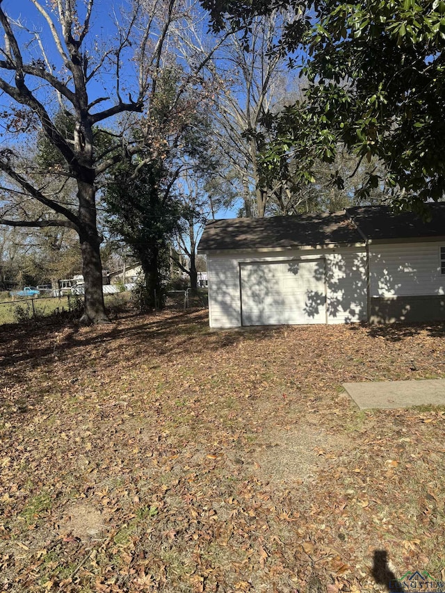 view of side of property