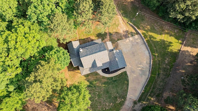 drone / aerial view