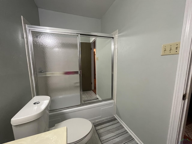 209 Lake Lamond Rd, Longview, TX 75604 - full bathroom with vanity and bath / shower combo with glass door
