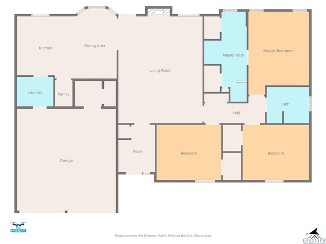 8 Honeysuckle Ln, Longview, TX 75605 - property floor plan