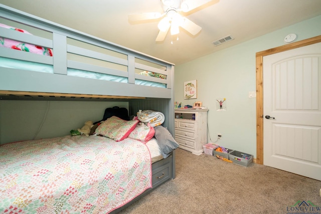 12545 Fm 968 W, Longview, TX 75602 - bedroom featuring carpet floors and a ceiling fan