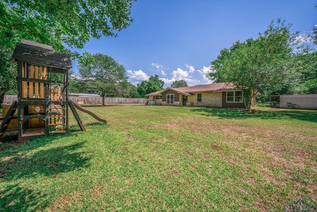 12545 Fm 968 W, Longview, TX 75602 - view of yard with a playground