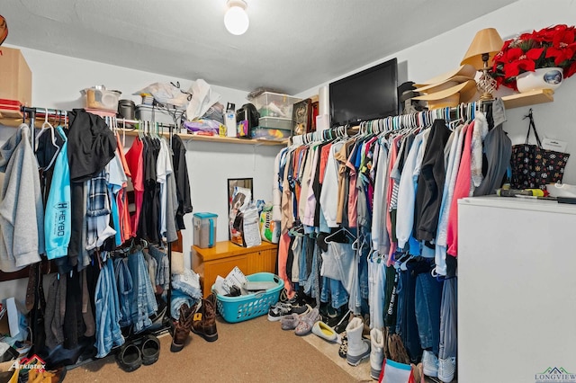 3315 N US Highway 259, Kilgore, TX 75662 - spacious closet with carpet floors
