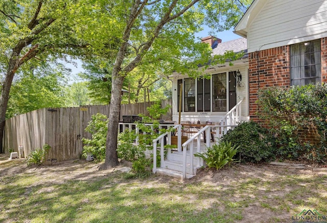 10887 Knollwood Dr, Tyler, TX 75703 - view of yard