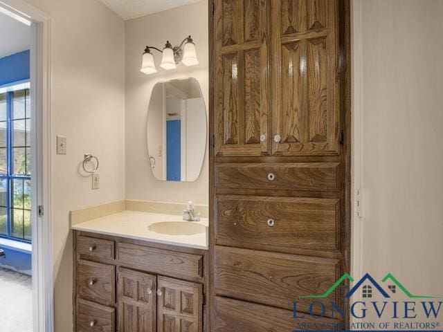 1204 Marigold Ln, Longview, TX 75604 - bathroom featuring vanity