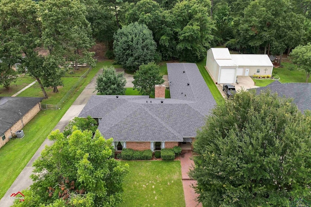 825 University Dr, Carthage, TX 75633 - view from above of property