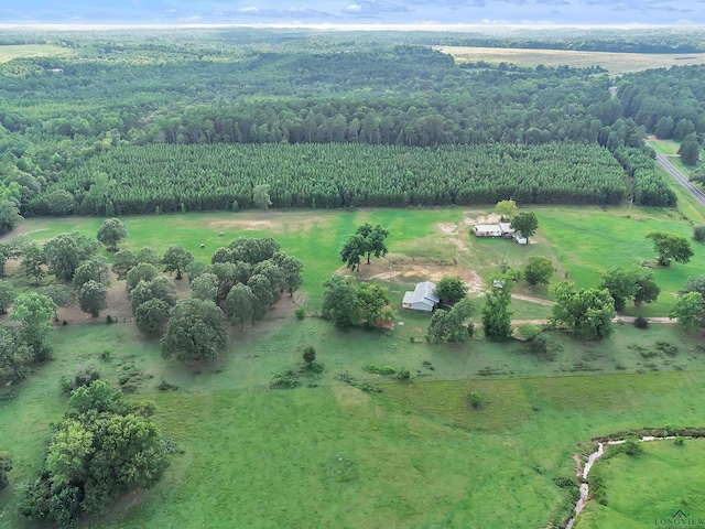 3738 Fm 161 S, Hughes Springs, TX 75656 - aerial overview of property's location with rural landscape and large plots for crops